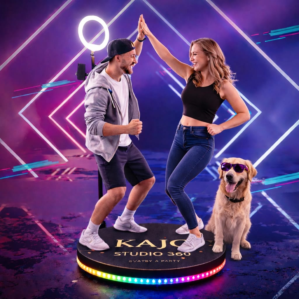 Neon party s mazlíčkem