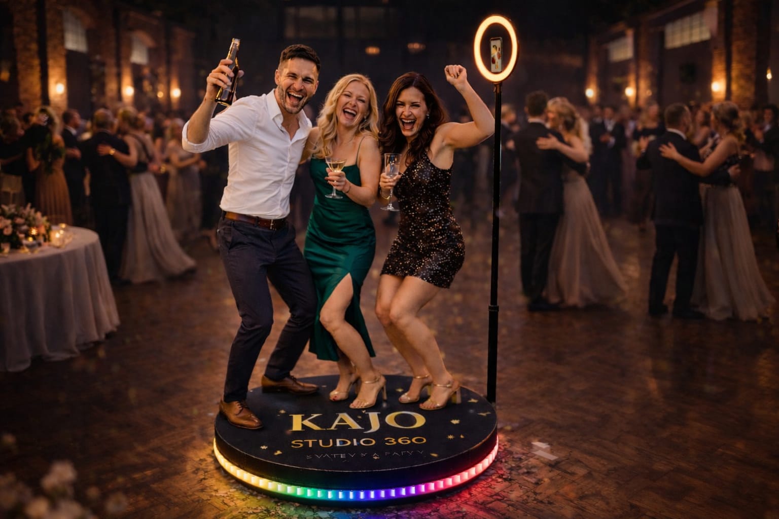 Večírek plný energie